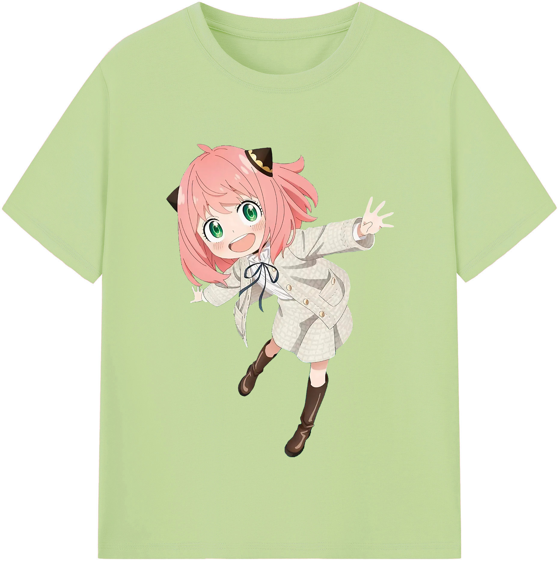 （画像用） SPY×FAMILY间谍家家酒 綿100％半袖Tシャツ（フロントプリント）